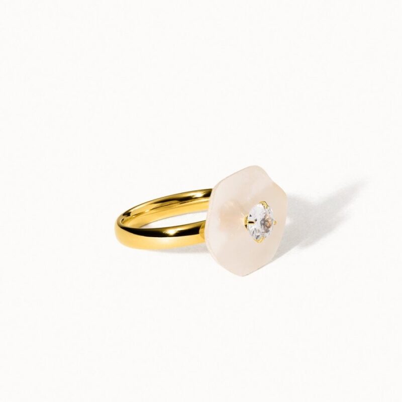 Allure Ring with Pearl